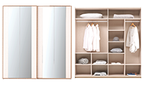 Wardrobe With Sliding Doors (210 cm)